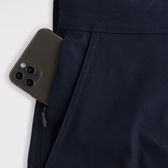 Abercrombie & Fitch Navy Performance Shorts – Size Small (30) – 7” Inseam - Picture 4 of 7